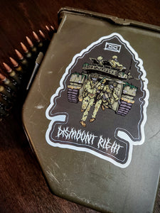 Armoured Infantry Sticker