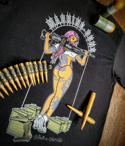 GUNS Pin-UP Girl T-Shirt