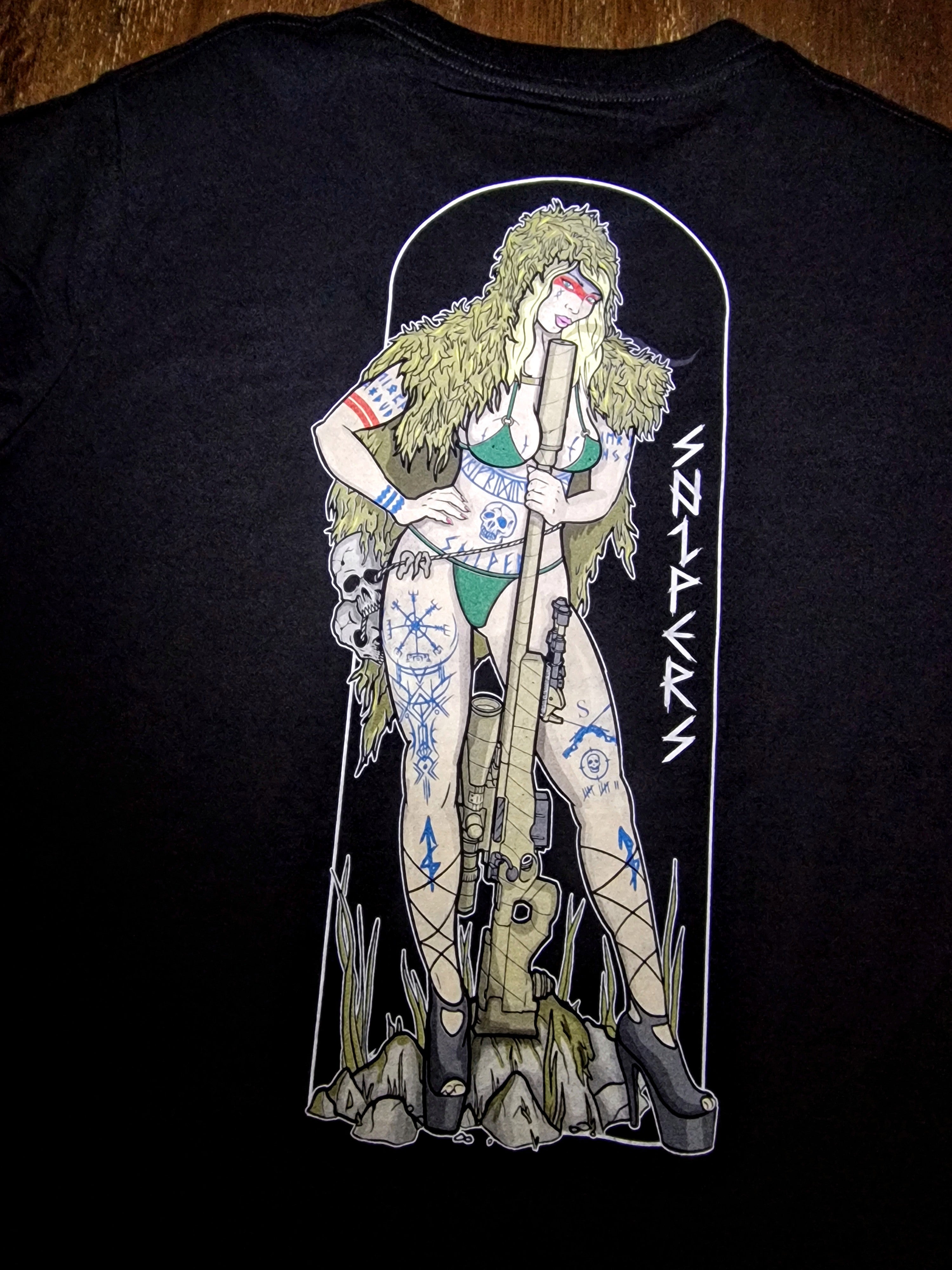 Sniper Pin-Up T-Shirt