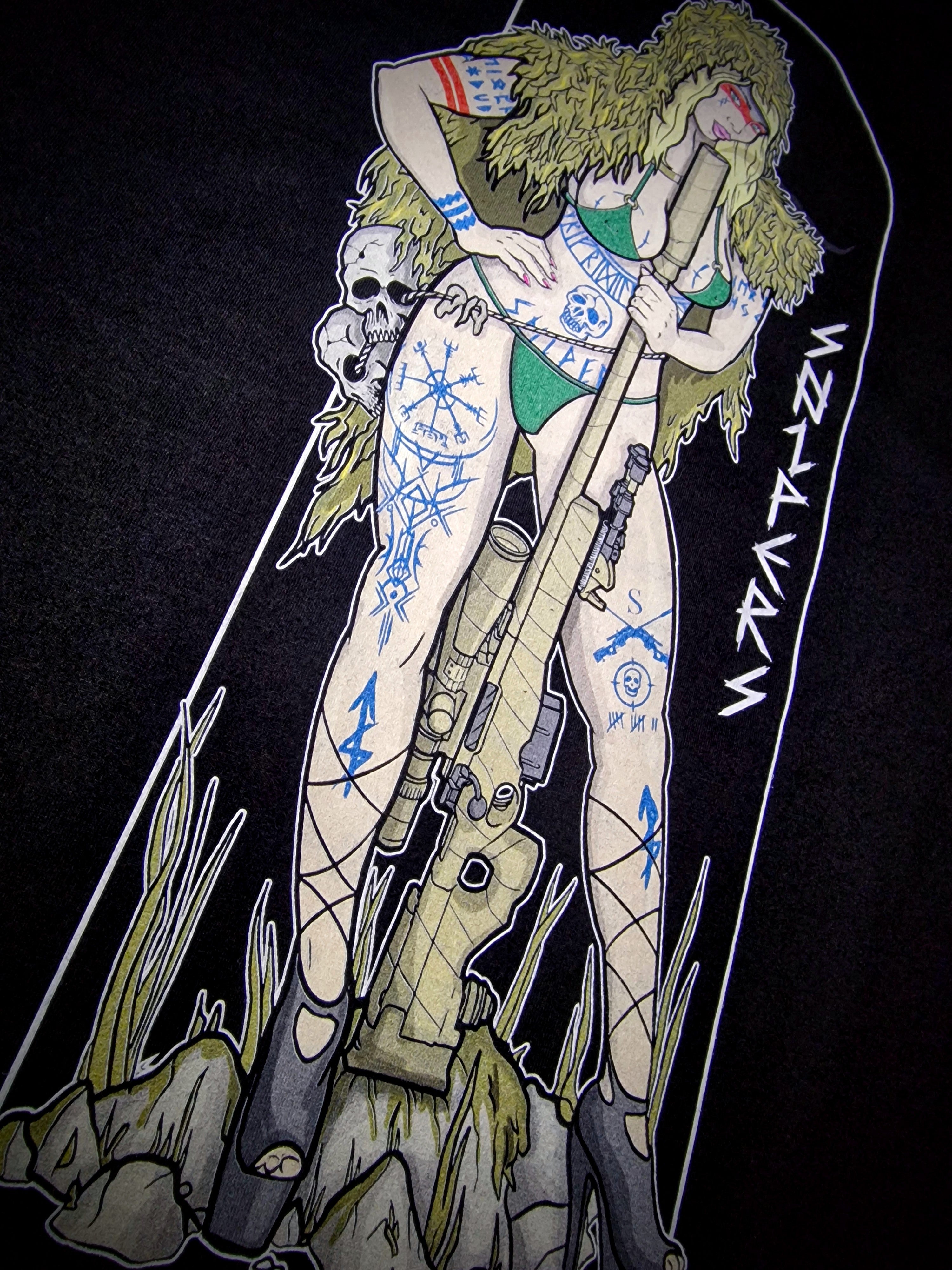 Sniper Pin-Up T-Shirt